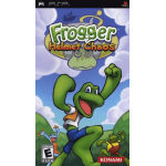Frogger Helmet Chaos art work – video game for PlayStation Portable
