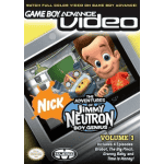GBA Video Jimmy Neutron Volume 1 art work – action game for Nintendo Game Boy Advance