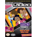 GBA Video The Proud Family Volume 1 art work – action game for Nintendo Game Boy Advance