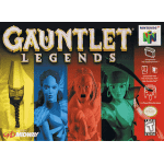 Gauntlet Legends N64 box art – retro game for Nintendo 64