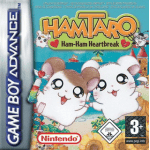 Hamtaro Ham Ham Heartbreak art work – action game for Nintendo Game Boy Advance