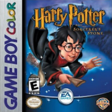 Harry Potter Sorcerers Stone Game Boy Color box art – old GBC game trade in