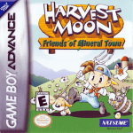 Harvest Moon Friends Mineral Town art work – farming sim for Nintendo Game Boy Advance