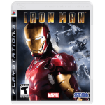 Iron Man art work – video game for PlayStation 3