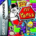 It's Mr Pants art work – action game for Nintendo Game Boy Advance