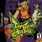 Jet Grind Radio art work for the sega DreamCast