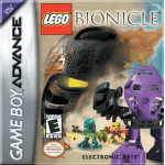LEGO Bionicle art work – action platformer for Nintendo Game Boy Advance