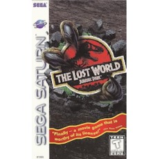 The Lost World Jurassic Park Sega Saturn box art – retro game for Sega Saturn