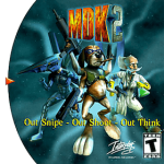 MDK 2 art work for the sega DreamCast