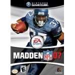 Madden 2007 GameCube box art – sports game for Nintendo GameCube