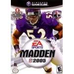 Madden 2005 GameCube box art – sports game for Nintendo GameCube