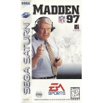 Madden 97 Sega Saturn box art – retro game for Sega Saturn