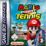Mario Tennis Power Tour art work – platformer for Nintendo Game Boy Advance