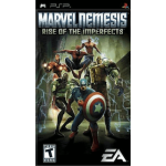 Marvel Nemesis Rise of the Imperfects art work – video game for PlayStation Portable