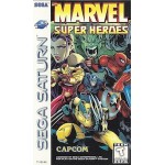 Marvel Super Heroes Sega Saturn box art – retro game for Sega Saturn