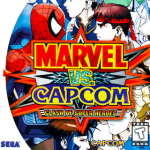 Marvel vs Capcom art work for the sega DreamCast
