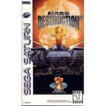 Mass Destruction Sega Saturn box art – retro game for Sega Saturn
