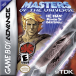 Masters of the Universe art work – action game for Nintendo Game Boy Advance