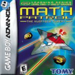 Math Patrol: The Kleptoid Threat art work – action game for Nintendo Game Boy Advance