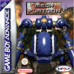 Mech Platoon art work – action game for Nintendo Game Boy Advance