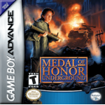 Medal of Honor Underground art work – action game for Nintendo Game Boy Advance