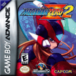 Mega Man Zero 2 art work – action platformer for Nintendo Game Boy Advance