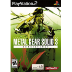 Metal Gear Solid 3 Subsistence art work – video game for PlayStation 2