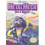 Metal Mech - Man & Machine NES box art – classic 8-bit game for Nintendo NES