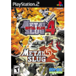 Metal Slug 4 & 5 art work – video game for PlayStation 2