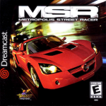 Metropolis Street Racer art work for the sega DreamCast