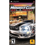 Midnight Club LA Remix art work – video game for PlayStation Portable
