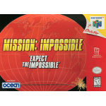 Mission Impossible N64 box art – retro game for Nintendo 64