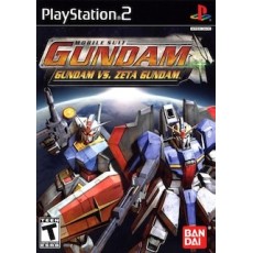Mobile Suit Gundam: Gundam vs. Zeta Gundam art work – video game for PlayStation 2