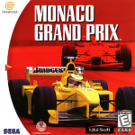 Monaco Grand Prix art work for the sega DreamCast