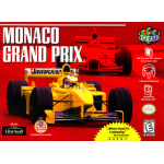 Monaco Grand Prix N64 box art – retro game for Nintendo 64