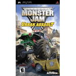 Monster Jam Urban Assault art work – video game for PlayStation Portable