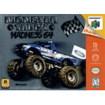 Monster Truck Madness N64 box art – retro game for Nintendo 64