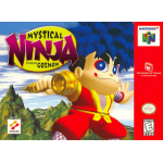 Mystical Ninja Starring Goemon N64 box art – retro game for Nintendo 64