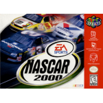 NASCAR 2000 N64 box art – retro game for Nintendo 64