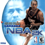 NBA 2K art work for the sega DreamCast