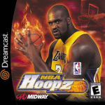 NBA Hoopz art work for the sega DreamCast
