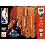 NBA In the Zone '98 / 1998 N64 box art – retro game for Nintendo 64