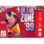 NBA In the Zone '99 / 1999 N64 box art – retro game for Nintendo 64