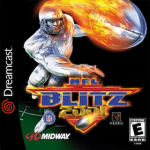 NFL Blitz 2001 art work for the sega DreamCast