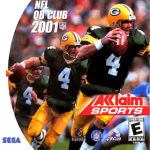 NFL QB Club 2001 art work for the sega DreamCast