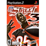 NFL Street 3 art work – video game for PlayStation 2
