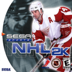 NHL 2K art work for the sega DreamCast