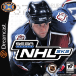 NHL 2K2 art work for the sega DreamCast