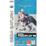 NHL Powerplay 96 Sega Saturn box art – retro game for Sega Saturn