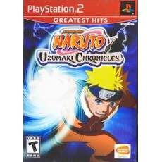 Naruto Uzumaki Chronicles art work – video game for PlayStation 2